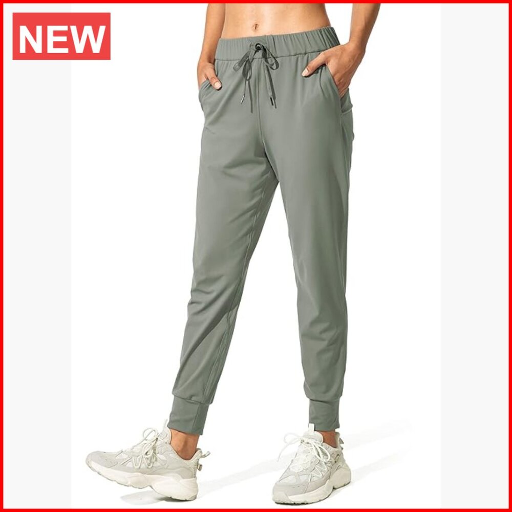 Polyamide Elastane Joggers with Drawstring and De… - image 1